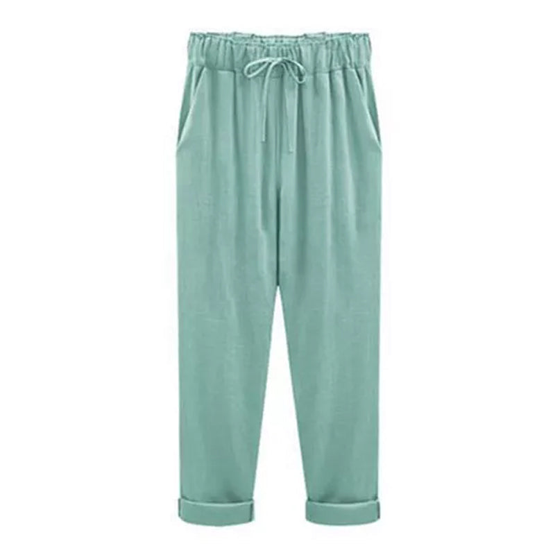 Damen Neue große Freizeithose