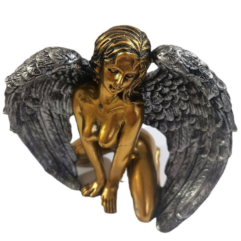 Künstlerischer Engel Ornament aus Harz