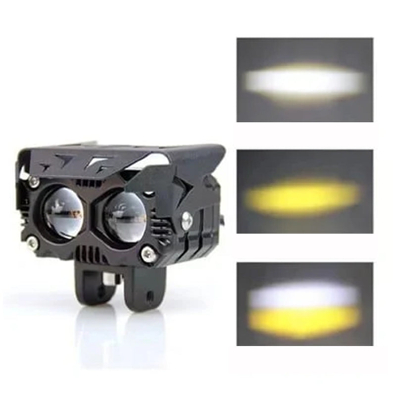 Motorrad fahrende LED-Zusatzscheinwerfer